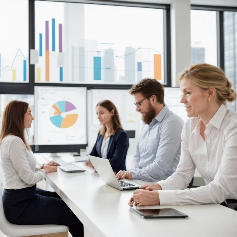 واجهة منصة Bizivo لإدارة المشاريع